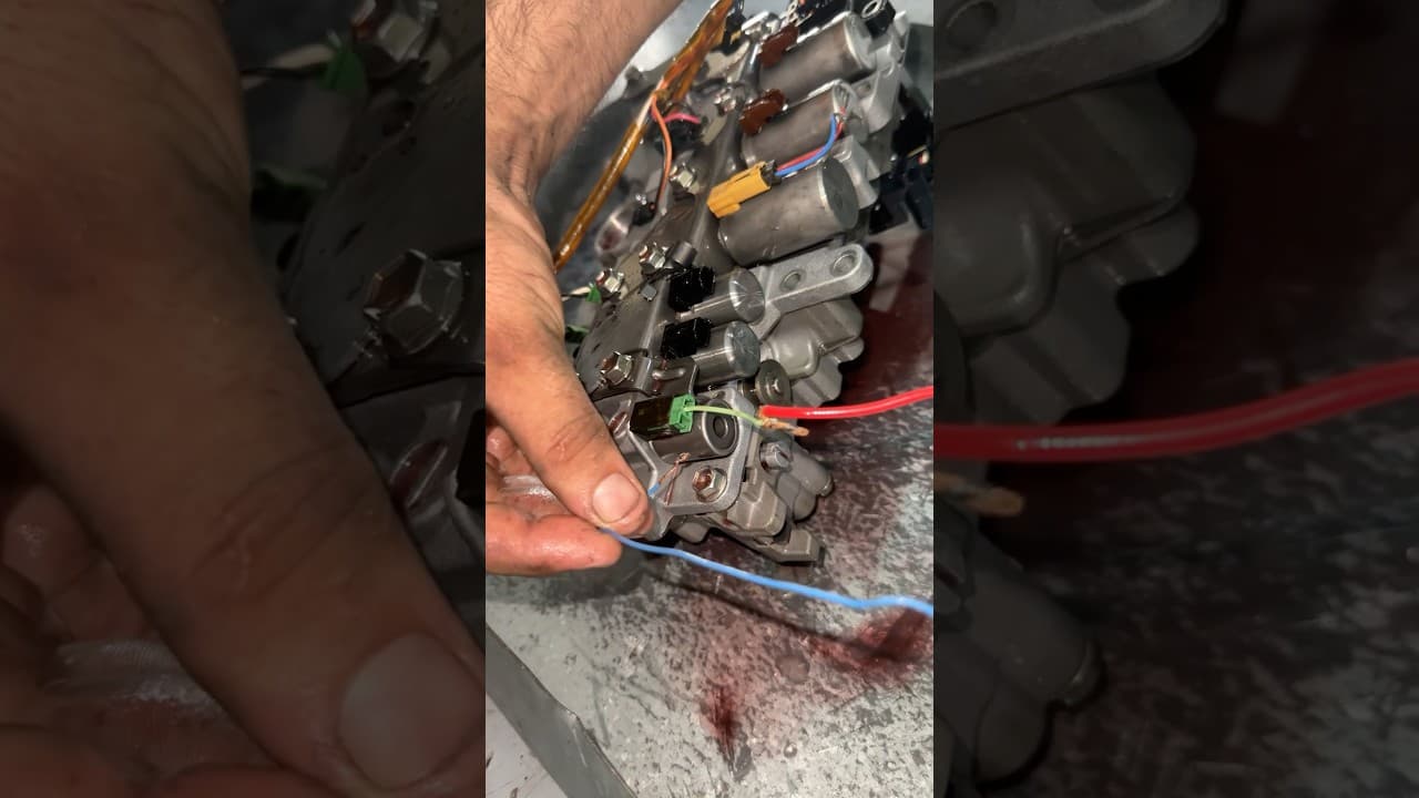 How to test transmission solenoid #shortvideo