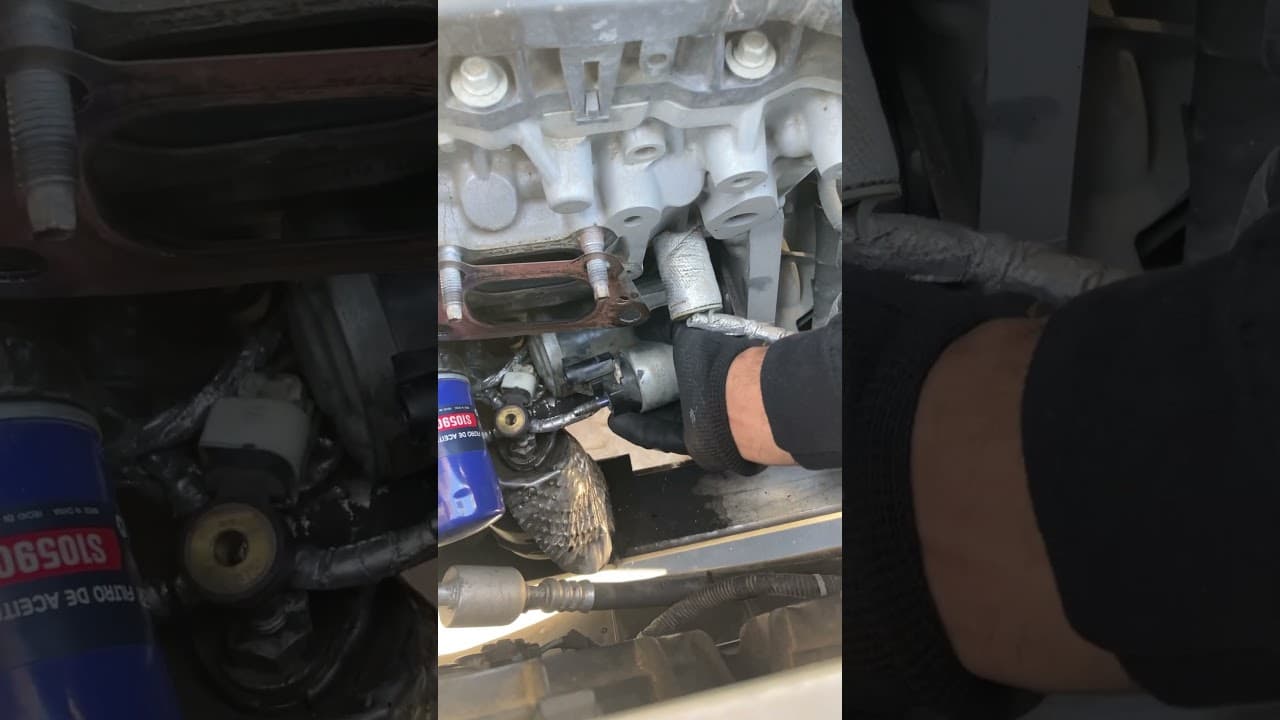 Chevy 3.6L starter replacement. #hidden #impala #v6 #nostart