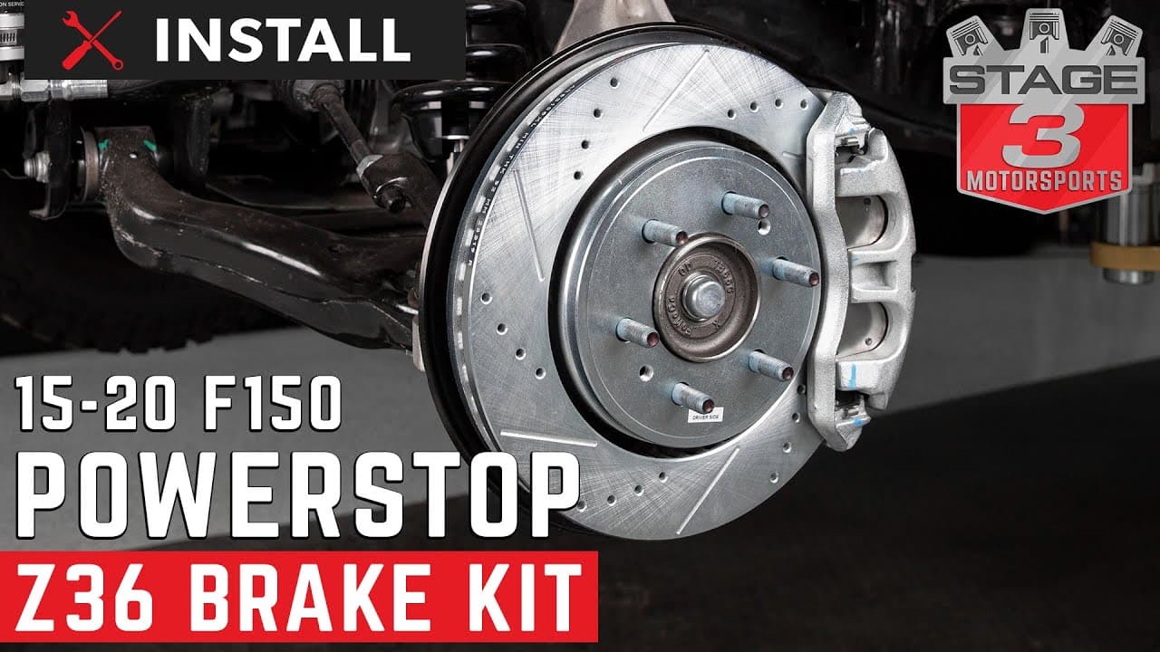 2015-2020 F150 Powerstop Z36 Complete Brake Kit Install