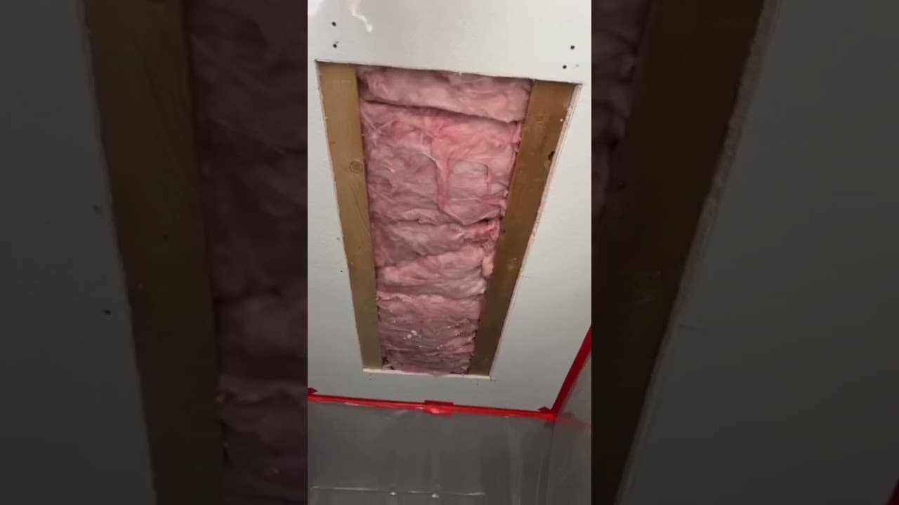 How To Repair Large Drywall Hole In Ceiling. #short #drywallrepair #ceiling #howto #diy