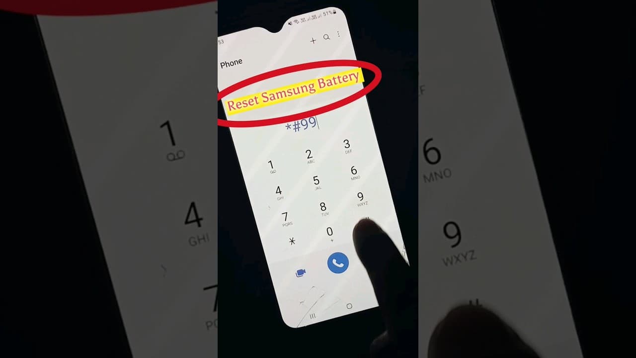 Is Your Samsung Battery Draining Too Fast? Reset It with This Code #shorts