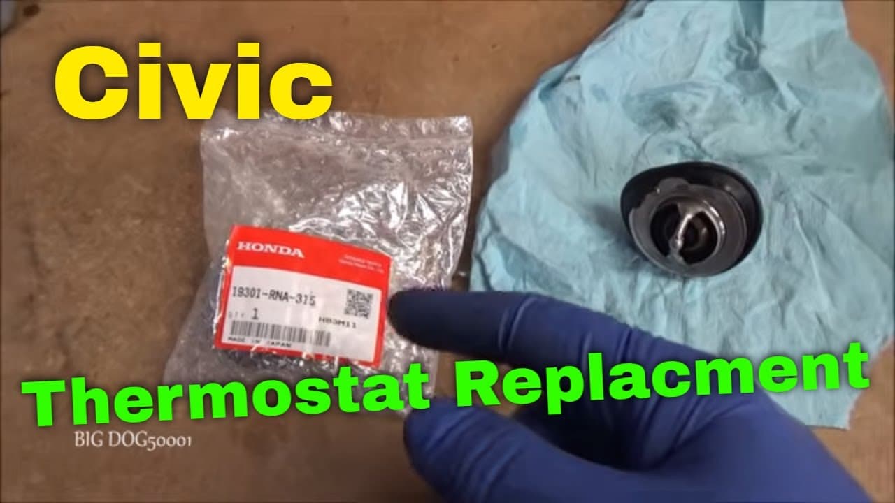 How to Replace a Honda Civic Thermostat (2006-2011)