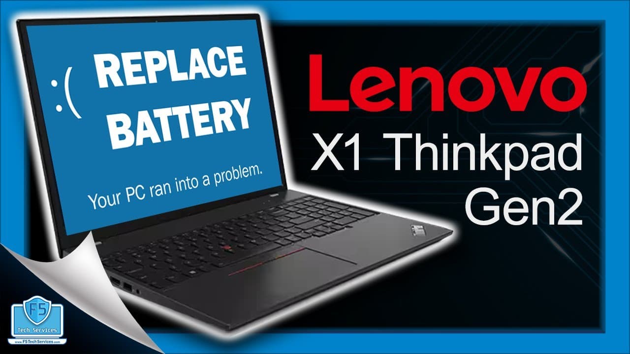 Lenovo X1 Thinkpad Gen 2 Battery Replacement