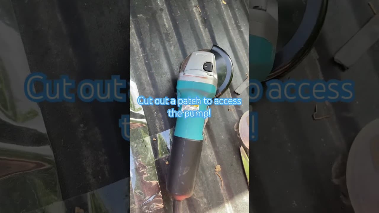 Easiest way to replace fuel pump!!!