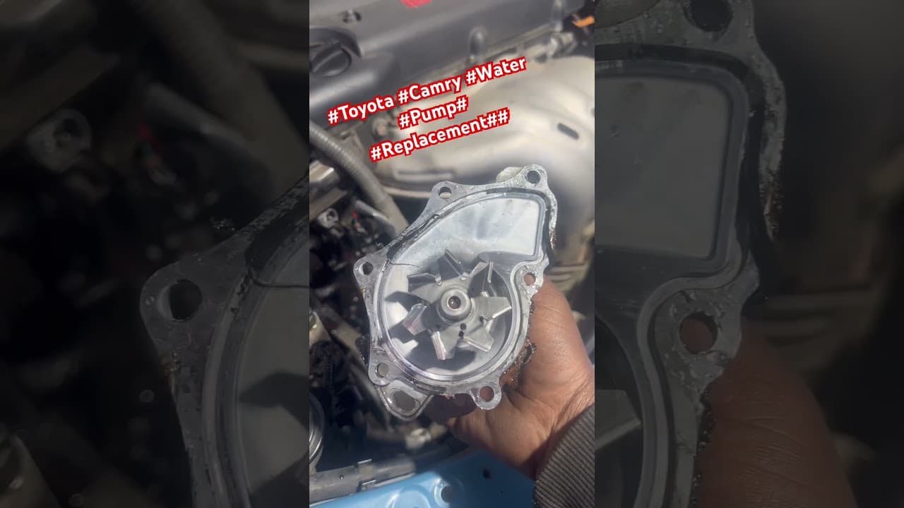 #Toyota #Camry #Water #Pump #Replacement##