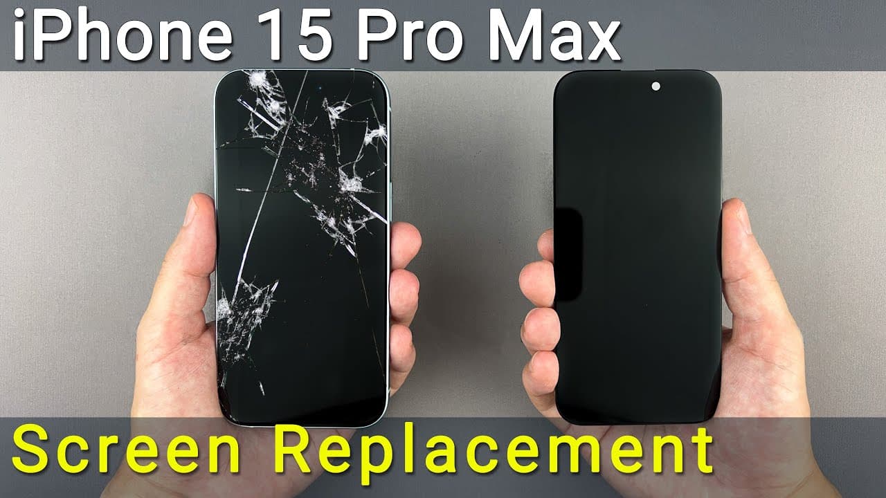 iPhone 15 Pro Max Screen Replacement Guide