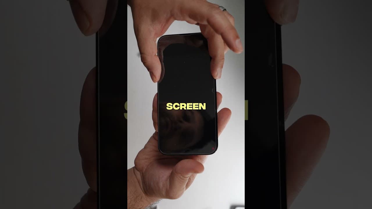 How to change a phone screen protector