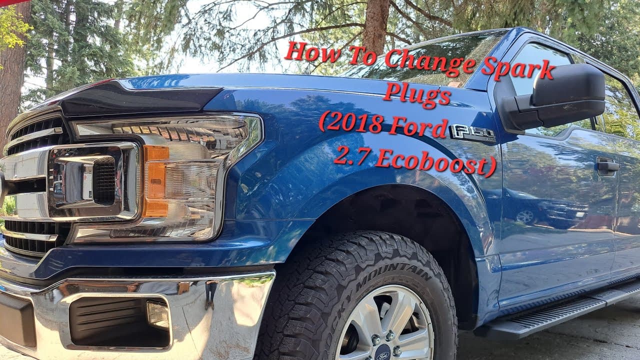 How To Change Spark Plugs (2018 Ford F150 2.7 Ecoboost) Easy to do in 20 minutes!