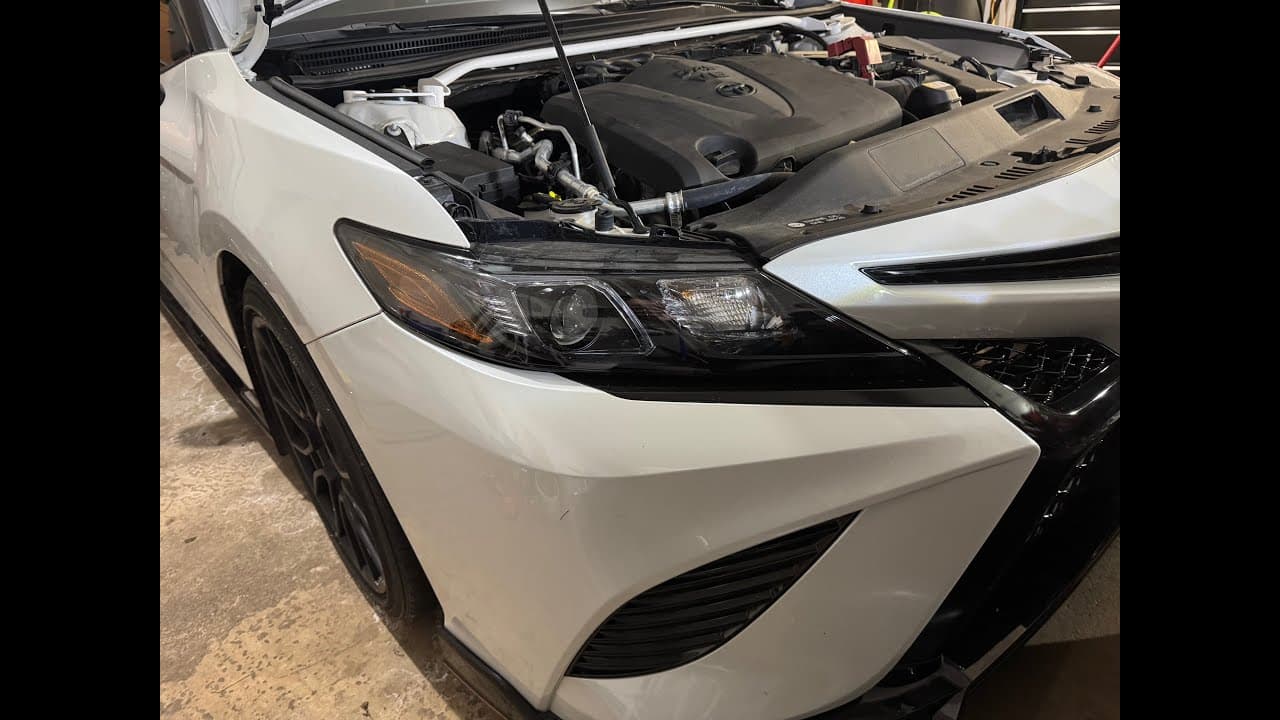 How I Change The Oil In A 2021 Toyota Camry V6 Oil Change 2GR-FKS