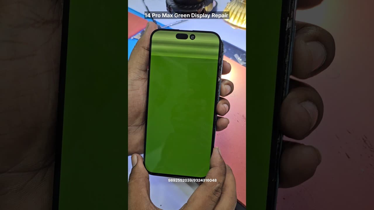iPhone 14 Pro Max Green Display Repair || 100% Solution || QASWA TELECOM