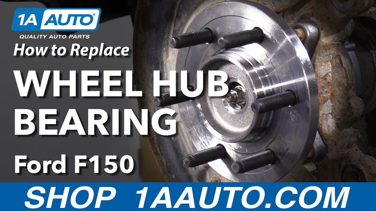 How to Replace Wheel Hub Bearing 11-14 Ford F-150