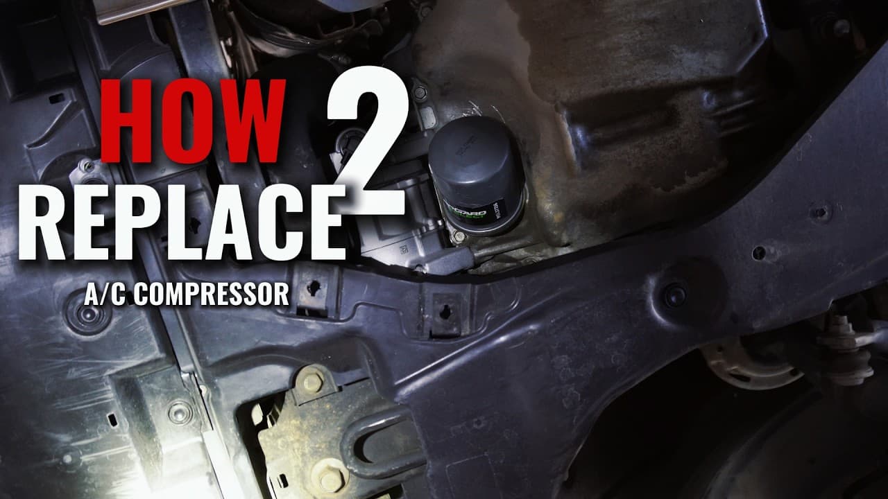 2020 Honda Accord Compressor Replacement (in under 1 hour)