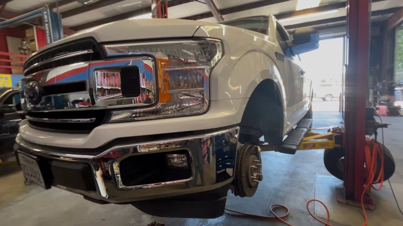 How to Replace Front Brake Pads & Rotors | 2015-2020 Ford F-150 EcoBoost V6 3.5l Ecoboost DIY Repair