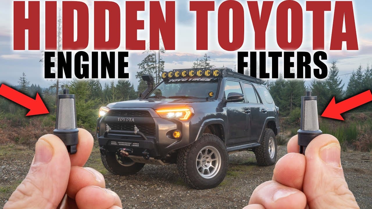 How To Replace The OCV Filters On Your Toyota 4Runner and other vehicles