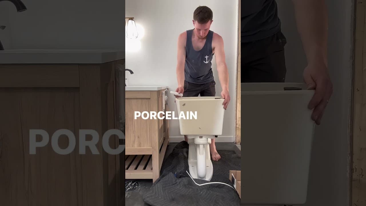 Installing a New Toilet, Here's How