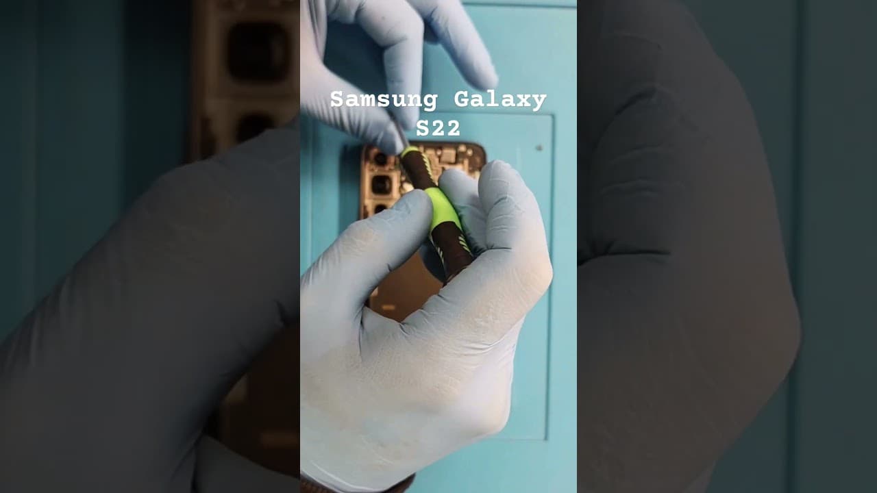 Samsung Galaxy S22 Battery Replacement #repair #Samsung #s22 #battery