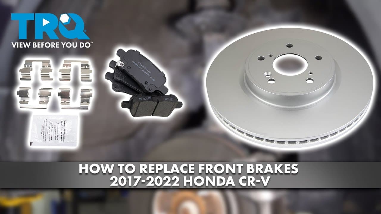 How to Replace Front Brakes 2017-2022 Honda CR-V
