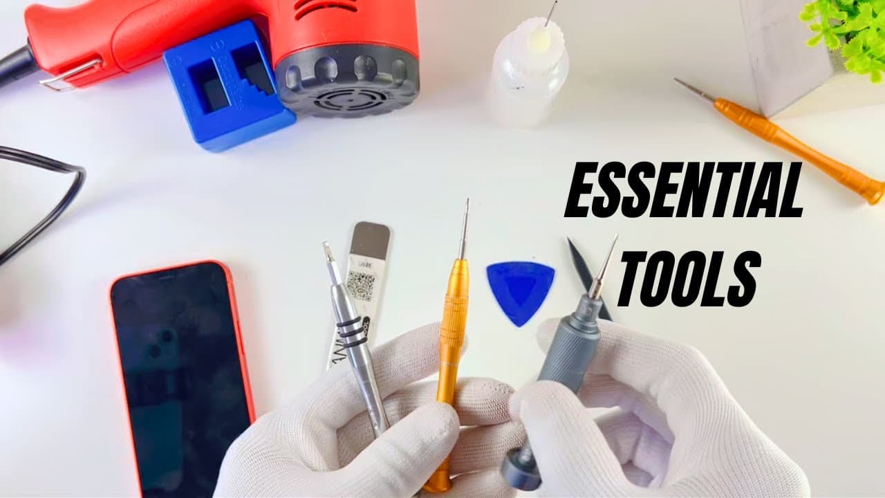 Beginners Must-Have Phone Repair Tools For Apple iPhone And Android... Start Fixing Like a Pro!