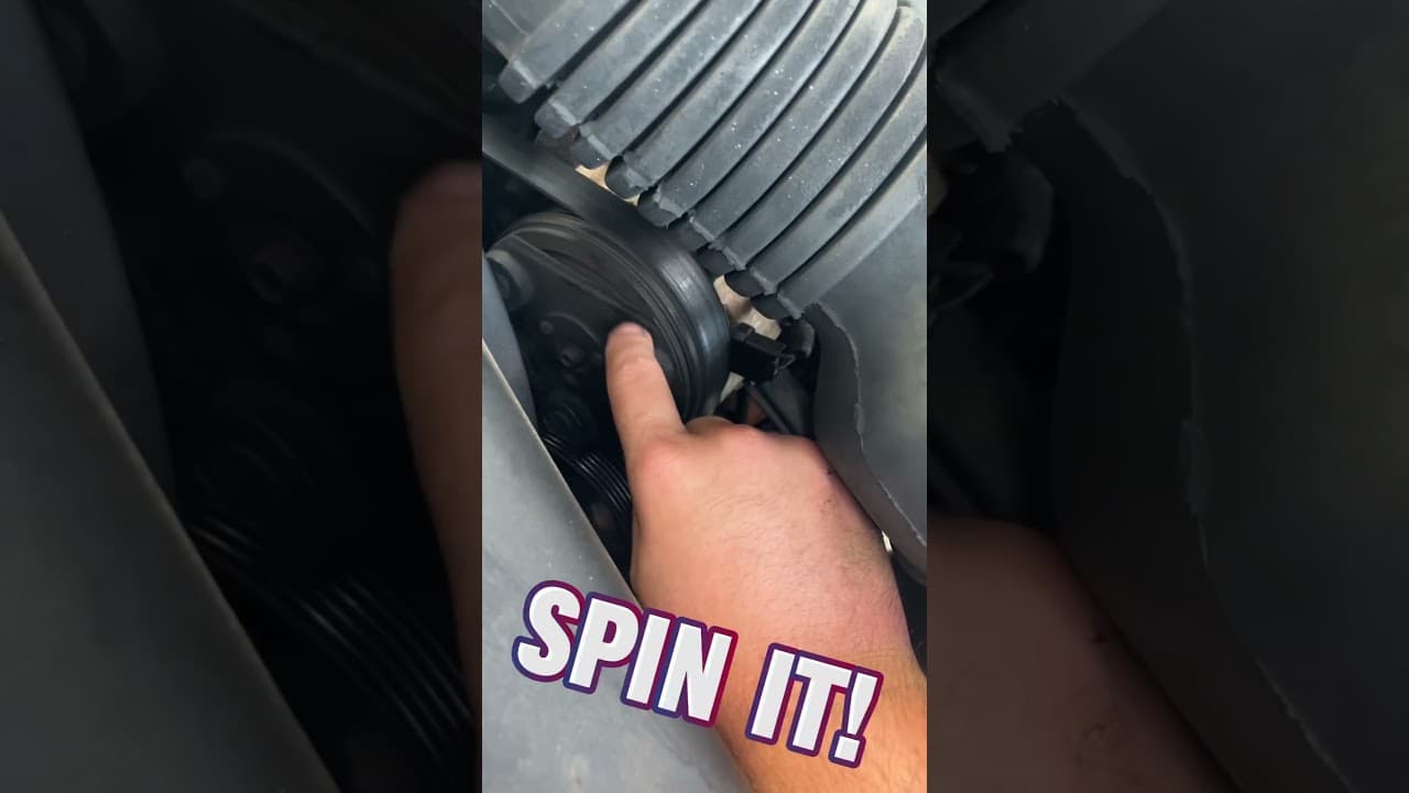 A/C compressor kicks on, but still blowing hot air? #automobile #mechanic #accompressor