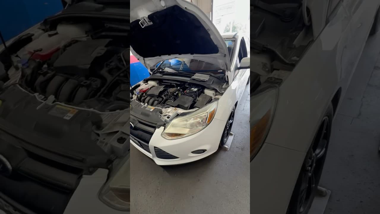 2013 Ford Focus Automatic Transmission Fill Location #mechanic #automobile