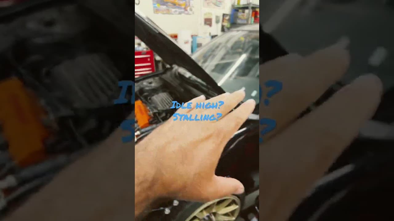 THE BEST HONDA IDLE RESET VIDEO PERIOD! #Honda # High idle #Mechanics at working