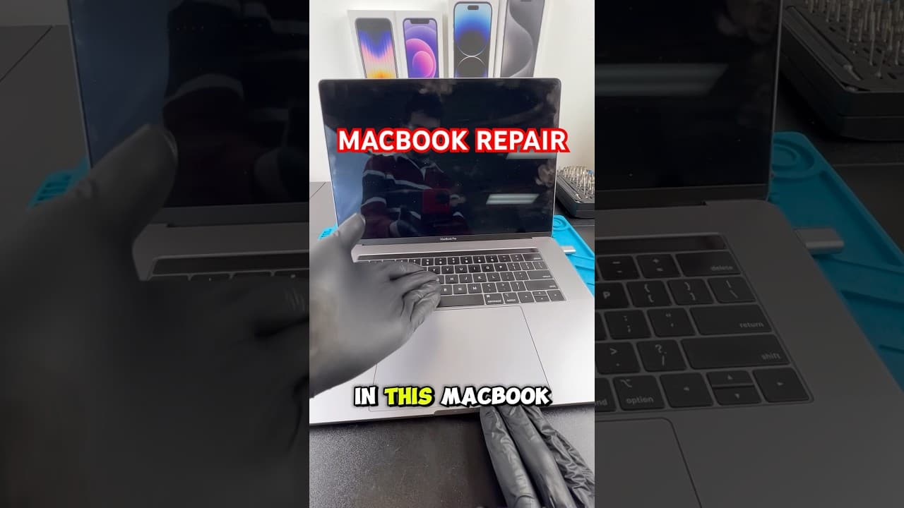 WHY WON’T THIS MACBOOK TURN ON?? #education #techrepair #computereducation #repairtech #macrepair