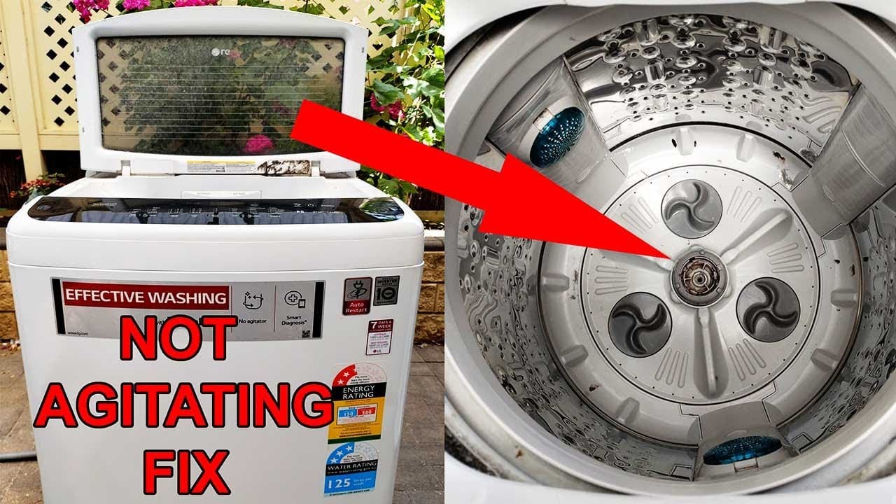 LG Washing Machine Not Agitating Fix in 5-Minutes Top Load