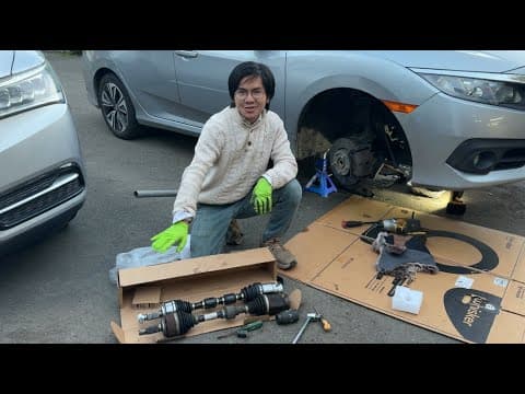 Reasons To Choose To Install Aftermarket CV Axle vs Genuine OEM | Front Passenger Side Honda Civic X