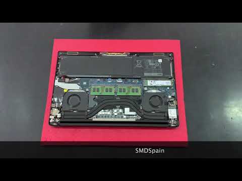How to Battery Replacement DELL XPS 15 9570 disassembly