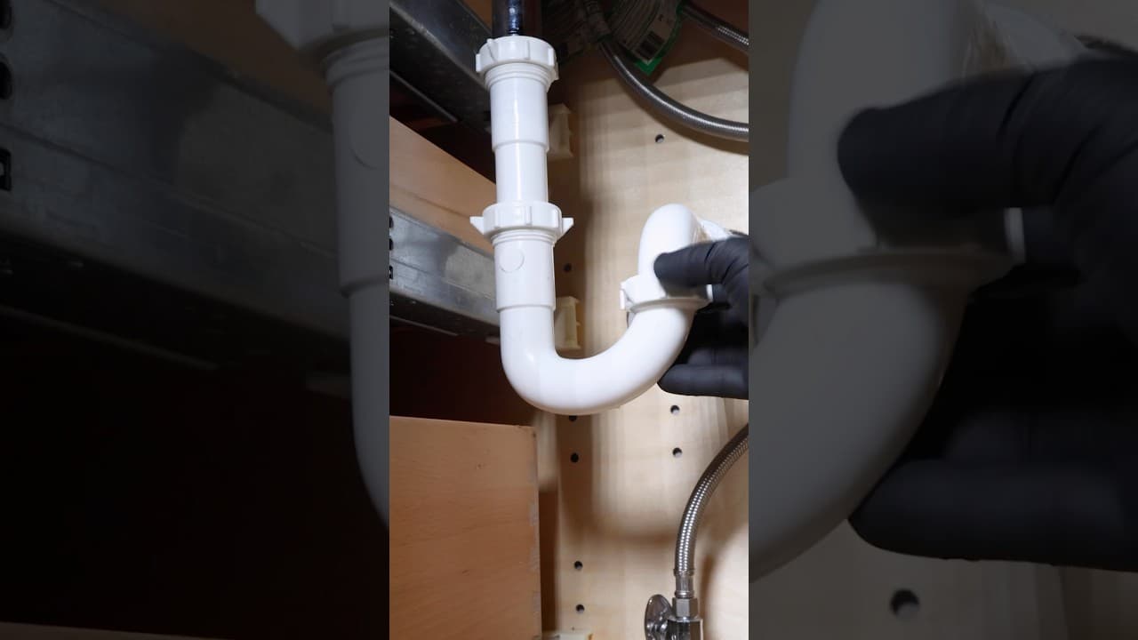 Clogged Bathroom Sink Tips - #shorts #plumbing #homerepairtutor