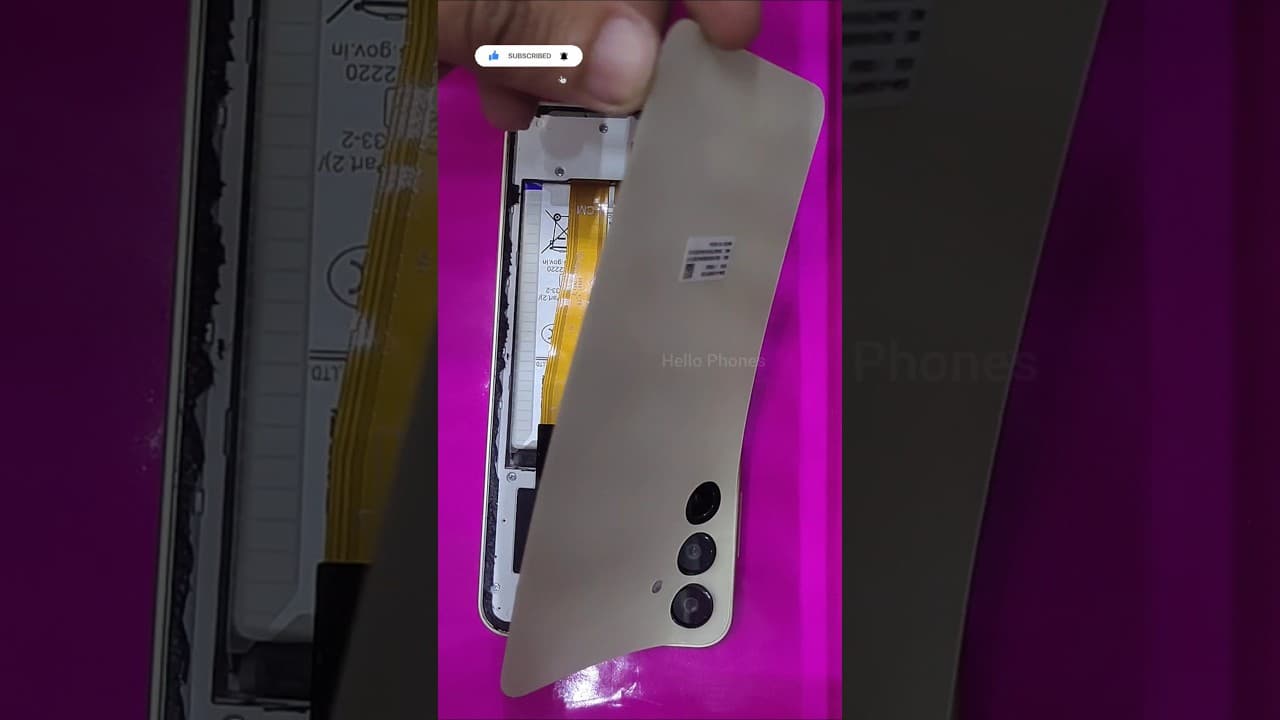 Samsung A16 5G Back Panel Open | How to Change Samsung A16 Back Panel #shorts  #samsung #repair