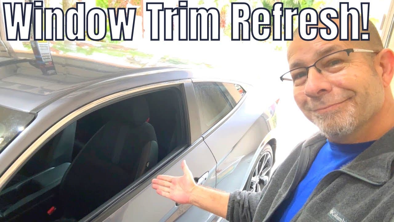 Revitalizing The Honda Civic: Replacing The Window Trim