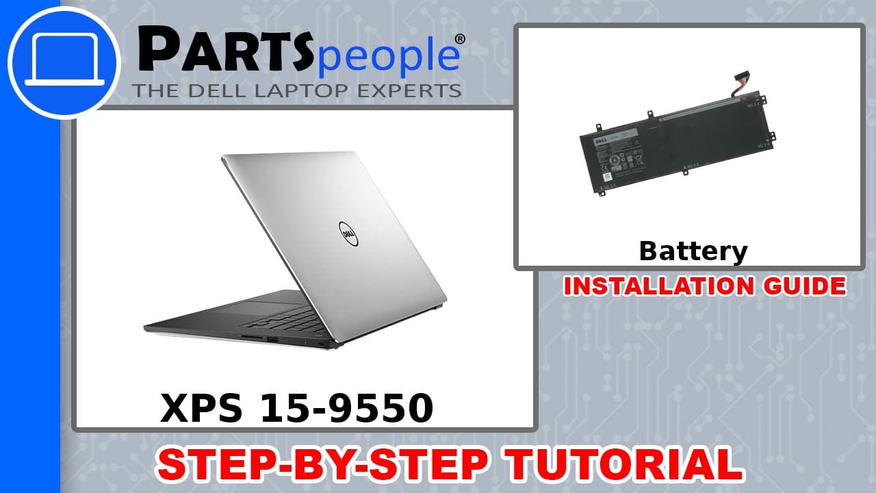 Dell XPS 15-9550 (P56F001) Battery How-To Video Tutorial