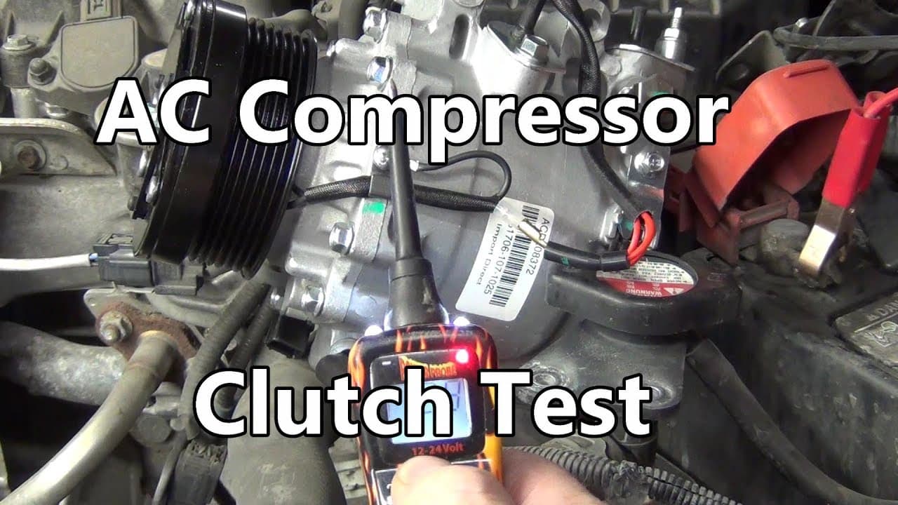 How-to Test for AC Compressor Clutch Function