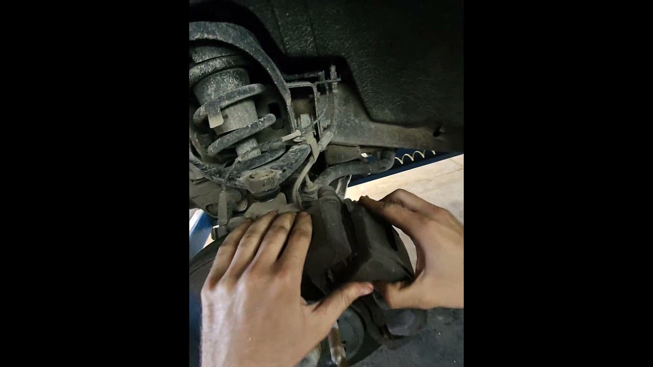 These brakes pads are easy to change out #2014 #silverado #tools #19mm #mechanic #automobile
