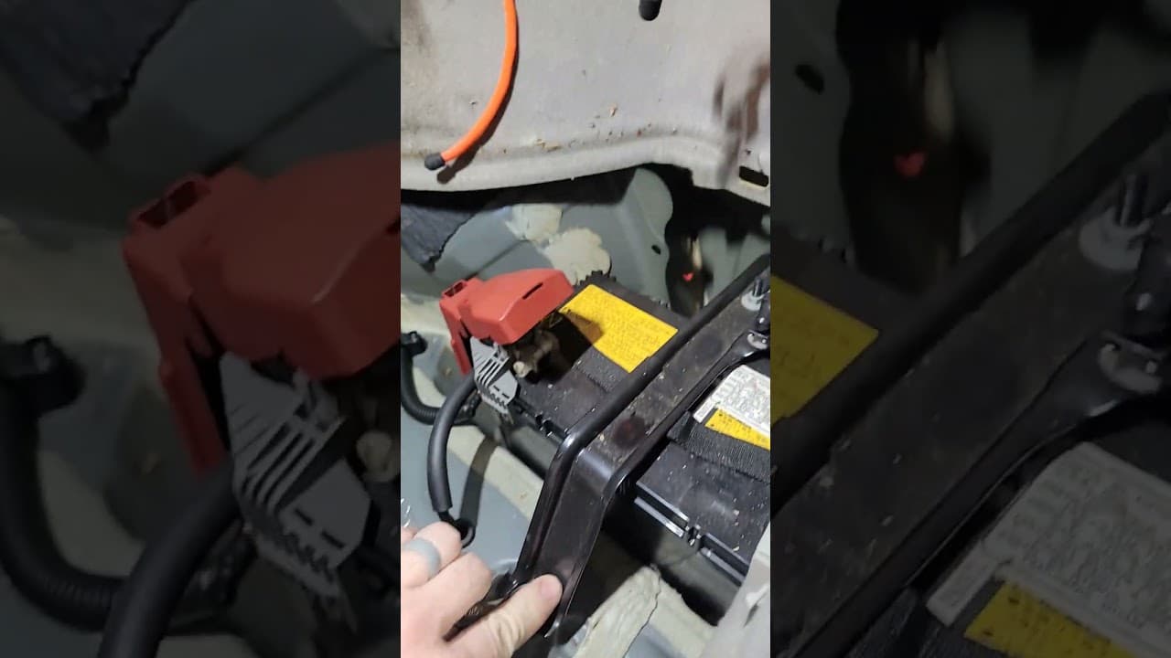 2011 prius battery 12v removal