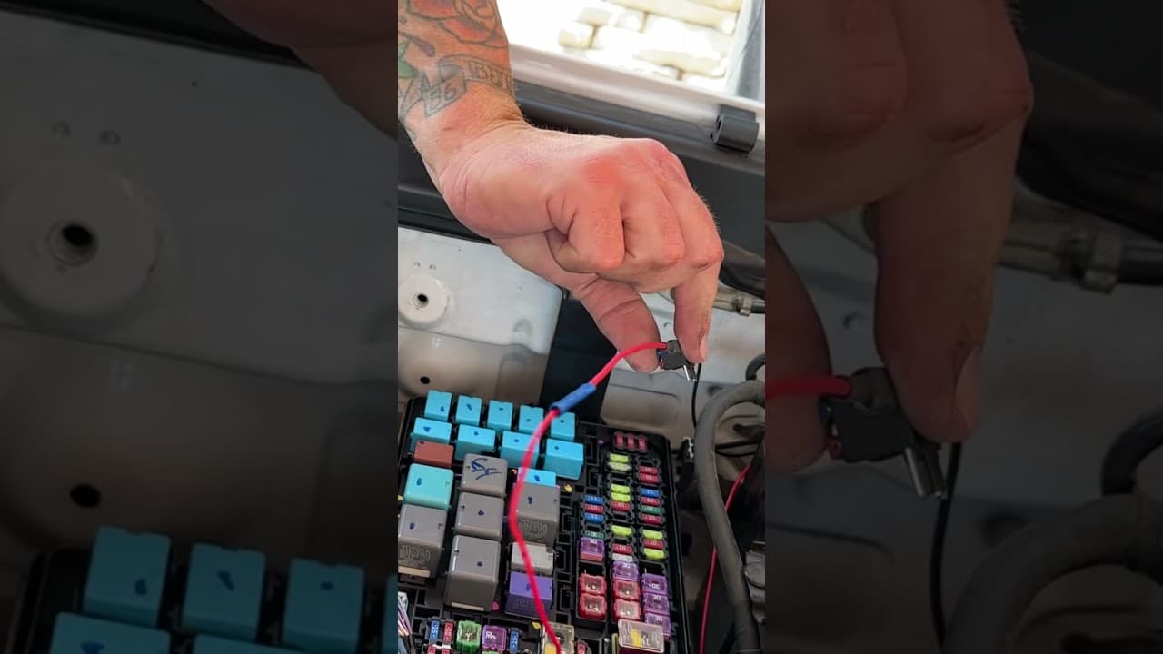 ⚡️ Best Way To Add A Fuse Power Tacoma 🛻 #tacoma #4runner #baja