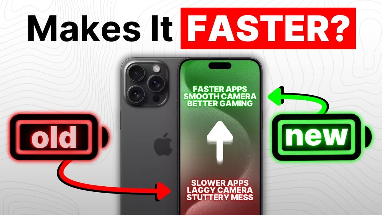 Does Replacing Your iPhone Battery Really Make It Faster?