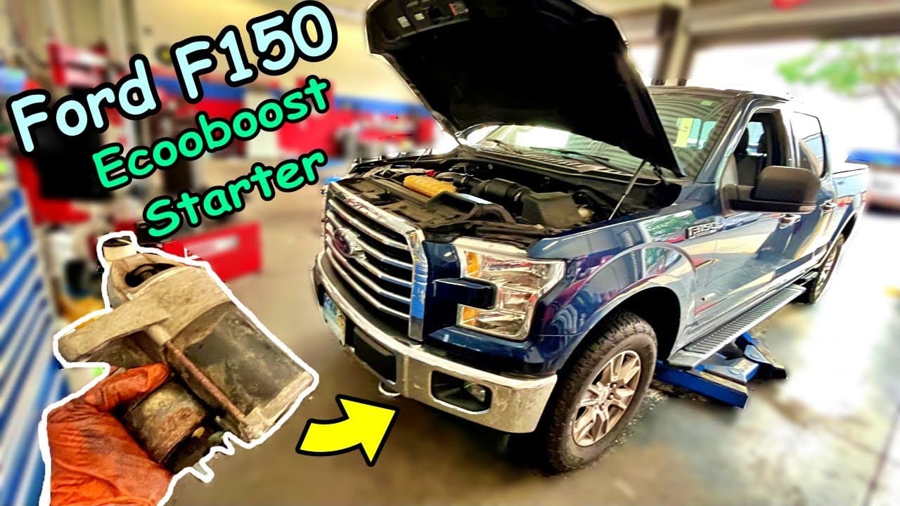 How To | Ford  F150  EcoBoost | Starter Repl. Code- P06E9-00