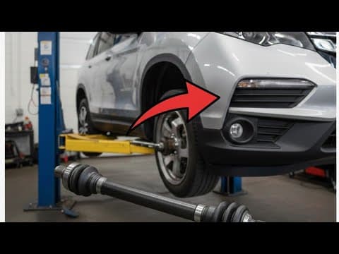 Honda Pilot Axle Replacement (2016–2022) — Step-by-Step CV Axle | No Special Tools Needed