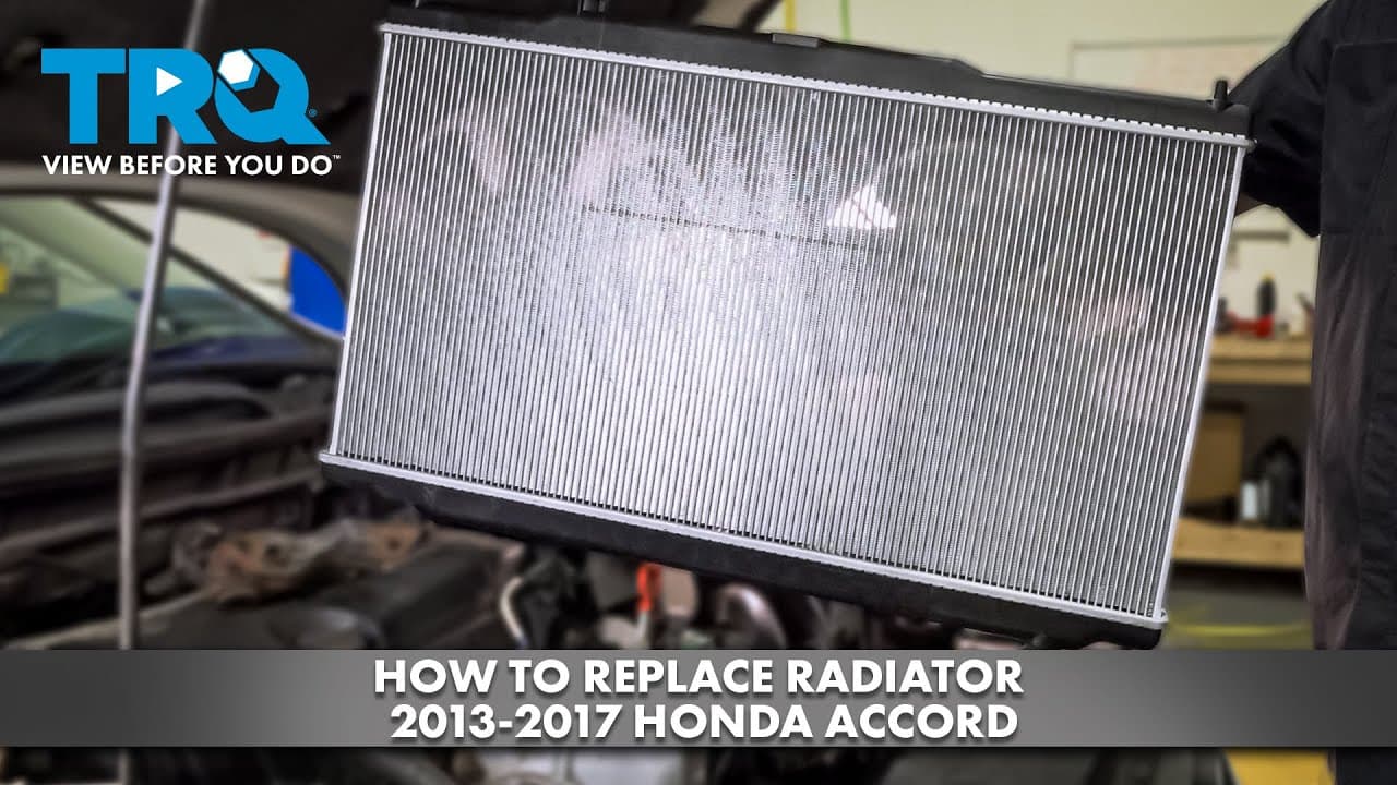 How to Replace Radiator 2013-2017 Honda Accord