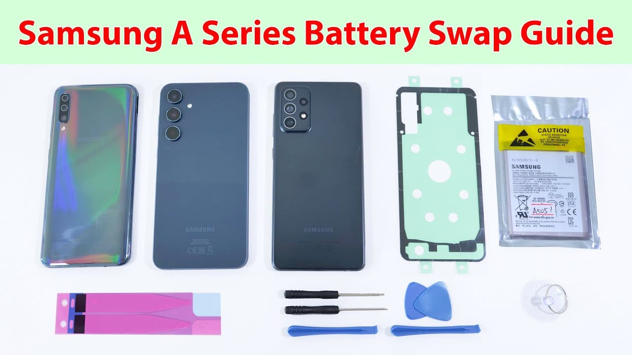 How to Replace the Battery in Any Samsung Galaxy A Series Phone (A50–A73)