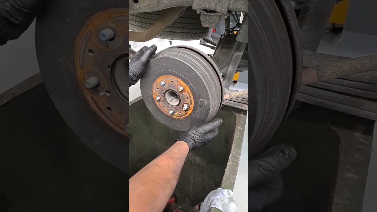 Toyota Hilux Brake Drum Replacement #shorts #toyota #hilux