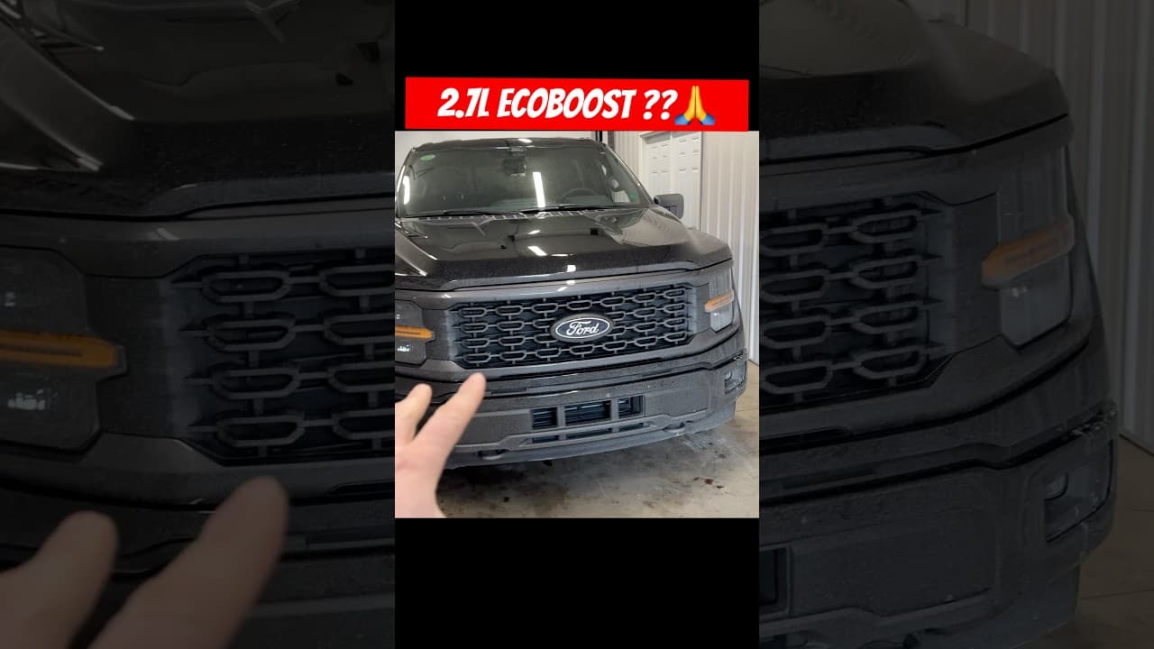 The Ford F150 2.7L EcoBoost Engine is GREAT- My 2nd Best Engine Option!! #automobile #f150 #Ecoboost