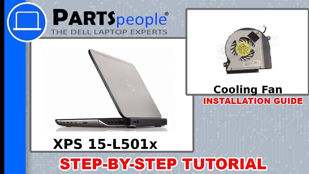 Dell XPS 15-L501x (P11F001) Cooling Fan How-To Video Tutorial