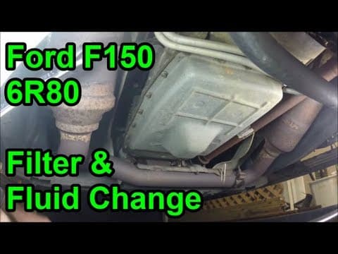 Ford F150 - 6R80 Filter and Fluid Change