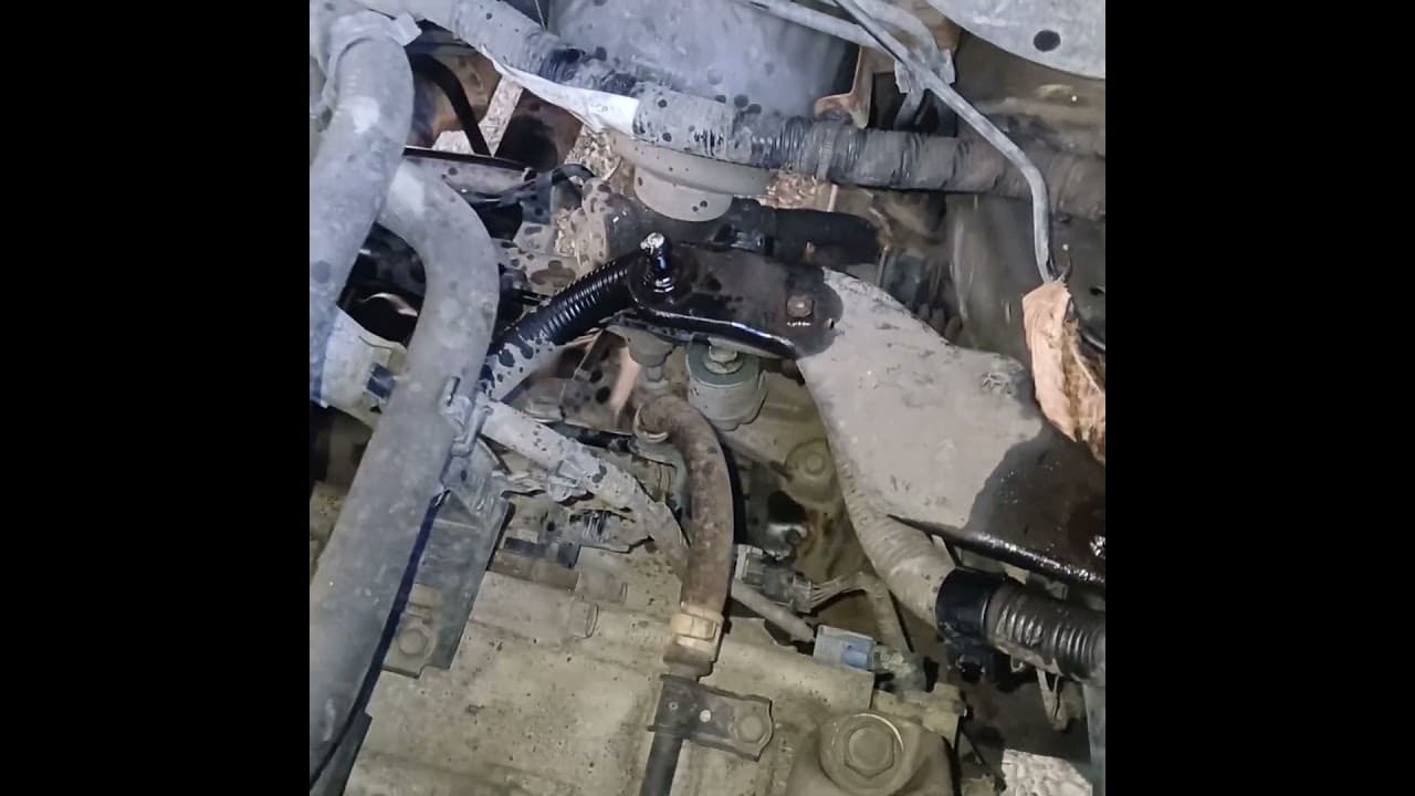 2010 Honda CRV catalytic converter removal around drivers side of engine. Remove airbox.