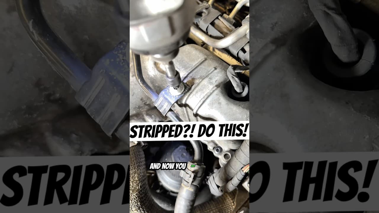 🔩Stripped Screw HACK You’ll Wish You Knew Sooner! #mechanics