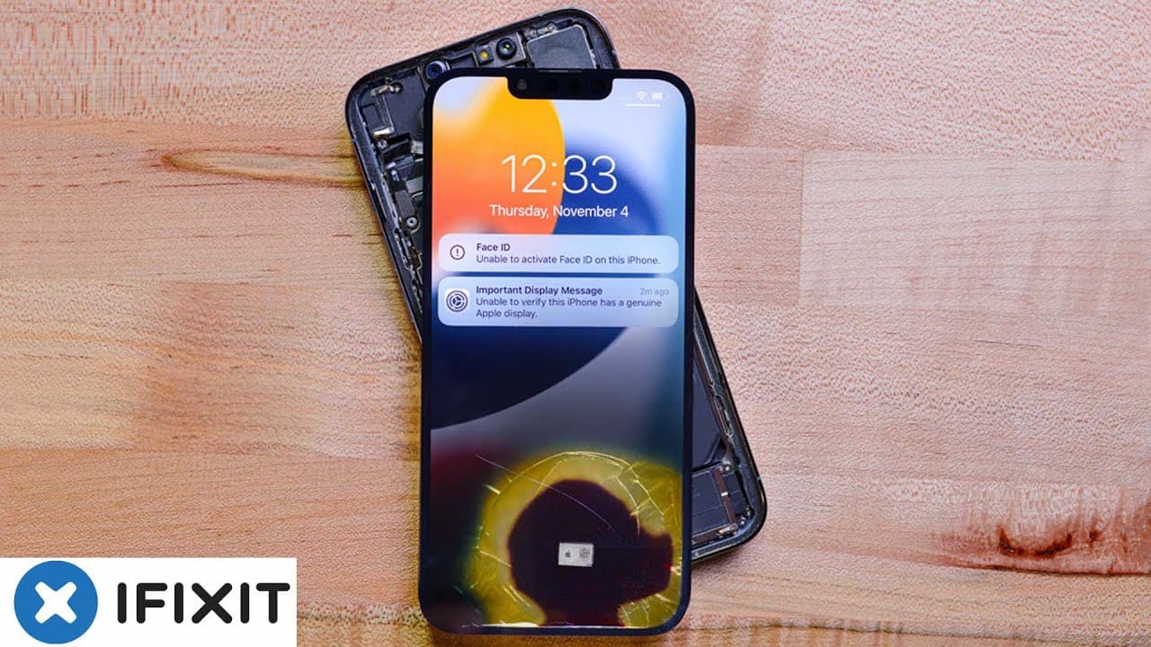 Apple Broke iPhone 13 Screen Repairs