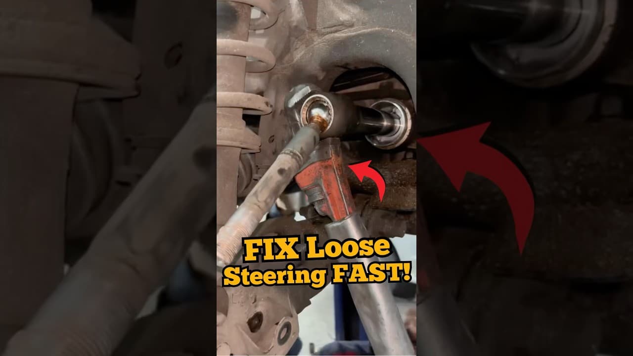 Inner Tie Rod Replacement – Quick Pro Trick You Must See! #mechanic #diy